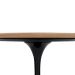 Mesa de Jantar Tulipa Saarinen Redonda 100 cm Tampo Freijó
