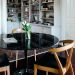 Mesa de Jantar Tulipa Saarinen Redonda 110 cm Mármore São Gabriel