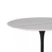 Mesa de Jantar Tulipa Saarinen Redonda 120 cm Mármore Branco Extra
