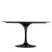 Mesa de Jantar Tulipa Saarinen Redonda 120x80 cm Mármore Nero
