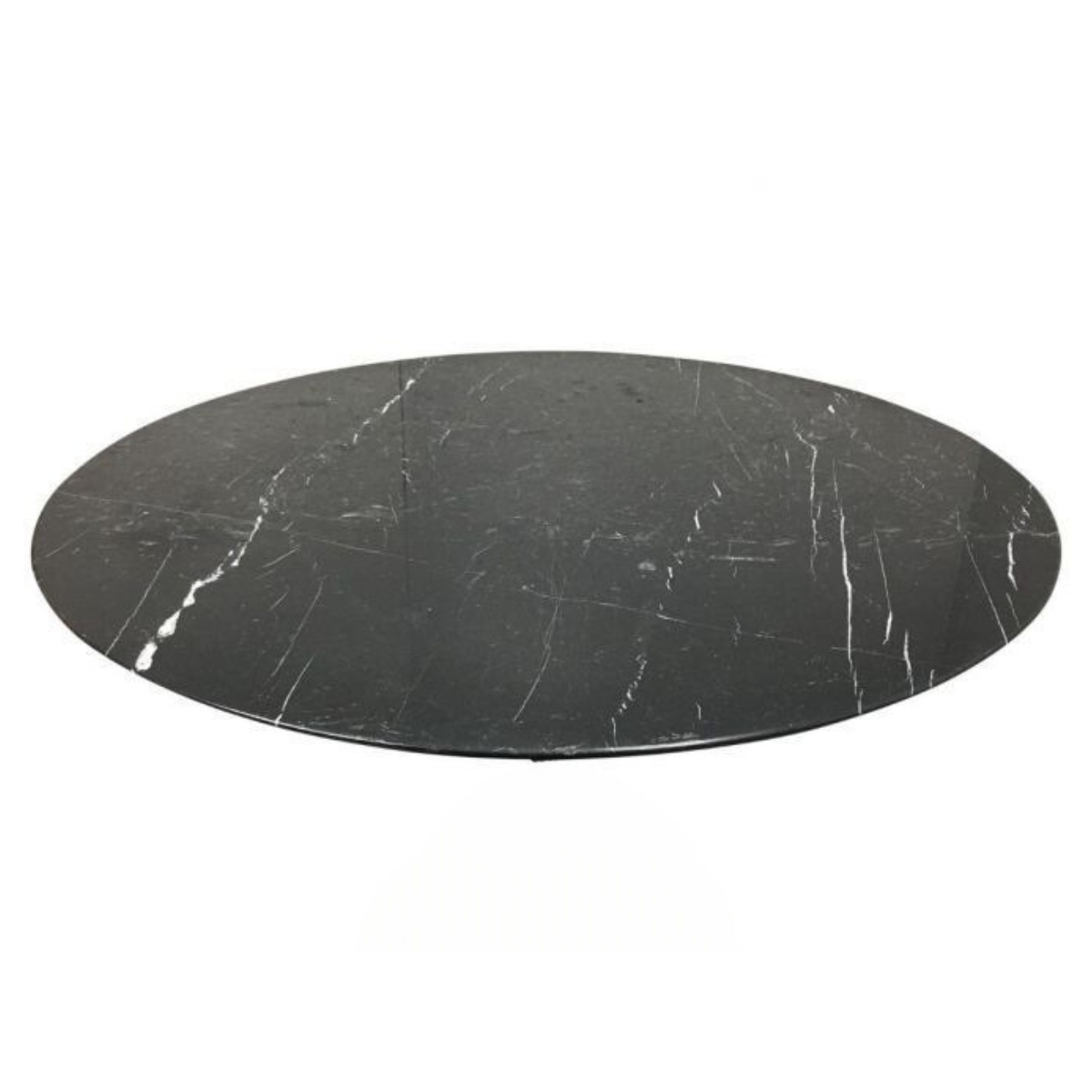 Mesa de Jantar Tulipa Saarinen Redonda 150 cm Mármore Nero