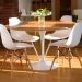 Mesa de Jantar Tulipa Saarinen Redonda 150 cm Tampo Freijó