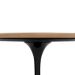 Mesa de Jantar Tulipa Saarinen Redonda 90 cm Tampo Freijó