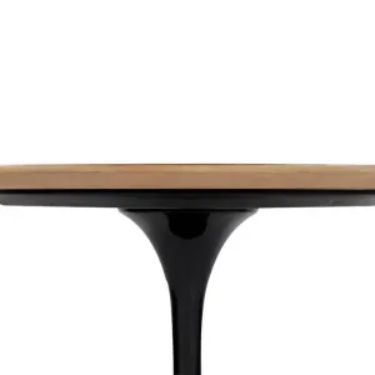 Mesa de Jantar Tulipa Saarinen Redonda 90 cm Tampo Freijó