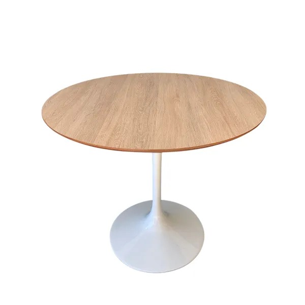 Mesa de Jantar Tulipa Saarinen Redonda 90 cm Tampo Jade