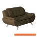 [OUTLET] Sofá 2 Lugares New Passion Suede Café