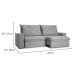 Sofá 3 Lugares Retrátil e Reclinável Flexforma Premier Cinza Urbano 200 cm