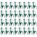 [Encerrado] Kit 32 cadeiras Iron Tolix design industrial Verde escuro