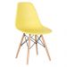 [Encerrado] Mesa redonda Eames 100 cm branco + 3 cadeiras Eiffel DSW Amarelo claro