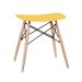 Banco baixo banqueta Charles Eames Eiffel Amarelo