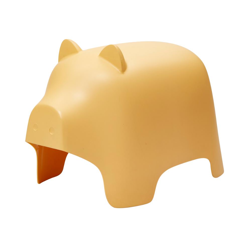 Banco infantil Porquinho Pig Amarelo