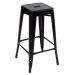 Banqueta alta Iron Tolix 76 cm Preto semibrilho