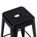 Banqueta alta Iron Tolix 76 cm Preto semibrilho