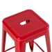 Banqueta alta Iron Tolix 76 cm Vermelho