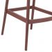 Banqueta alta Masters Allegra 76 cm Marrom