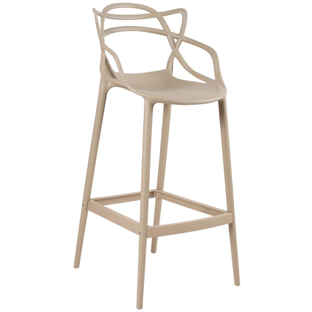 Banqueta alta Masters Allegra 76 cm Nude