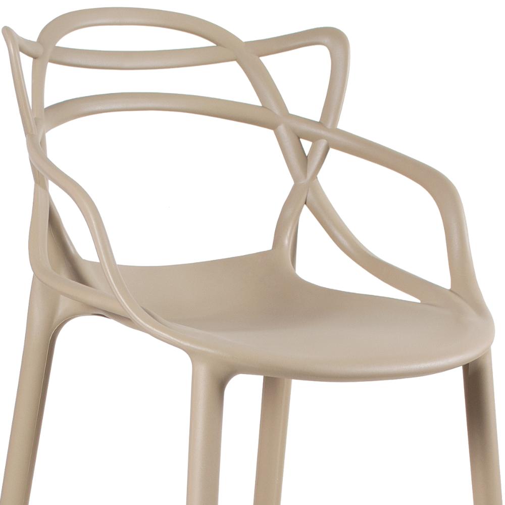 Banqueta alta Masters Allegra 76 cm Nude