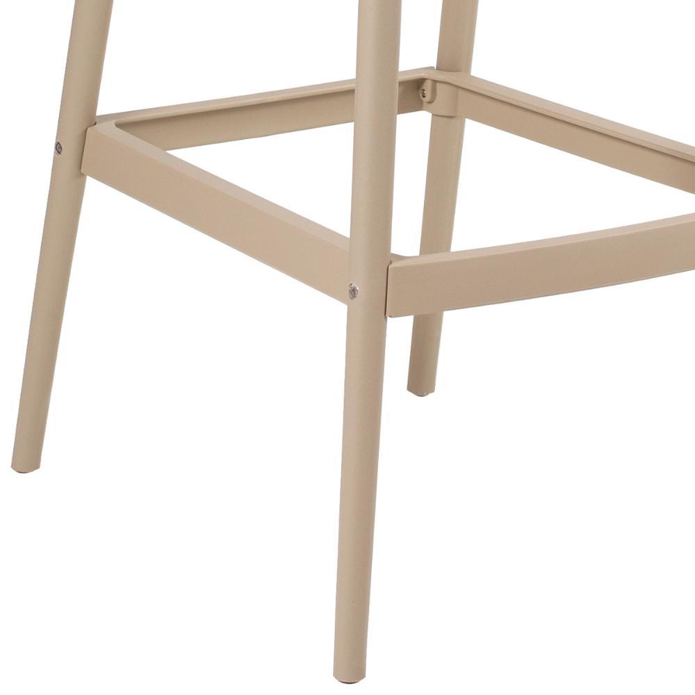 Banqueta alta Masters Allegra 76 cm Nude