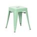 Banqueta baixa Iron Tolix 45 cm Verde Claro