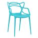 Cadeira Masters Allegra Azul Tiffany