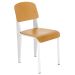 Cadeira Standard madeira cozinha jantar nordico escandinavo Jean Prouve Branco
