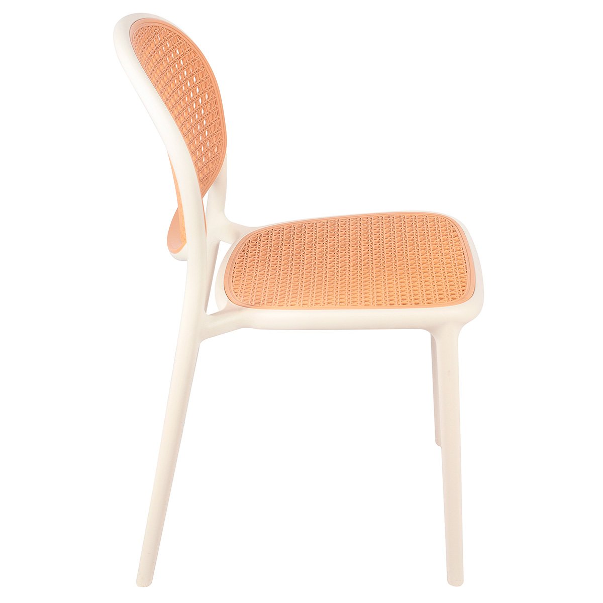 Cadeira de Jantar Mumbai de Telinha Branco
