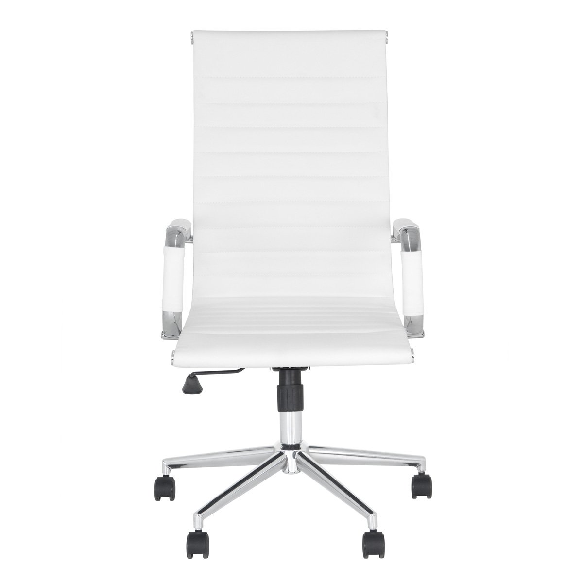 Cadeira escritório Esteirinha Diretor Home office Branco