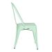 Conjunto - 4 x cadeiras Iron Tolix - Industrial - Aço - Vintage - Verde pastel