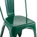 Conjunto - 6 x cadeiras Iron Tolix - Industrial - Vintage - Verde floresta