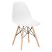 Conjunto - Mesa Eames 100 cm branco + 4 cadeiras Eames Eiffel DSW branco