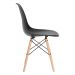 Conjunto - Mesa Eames 100 cm preto + 4 cadeiras Eames Eiffel DSW preto