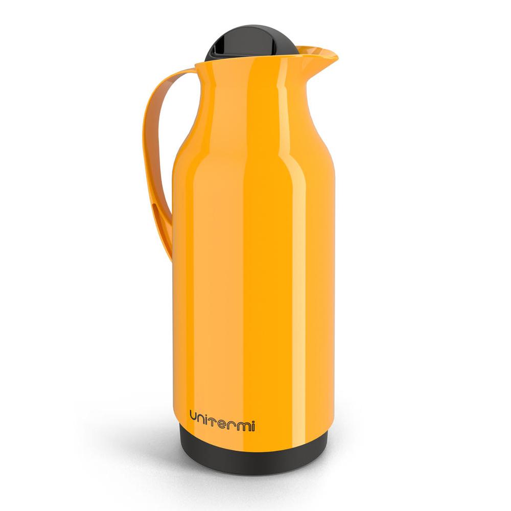 Garrafa térmica de mesa Siena Unitermi 1 Litro Amarelo