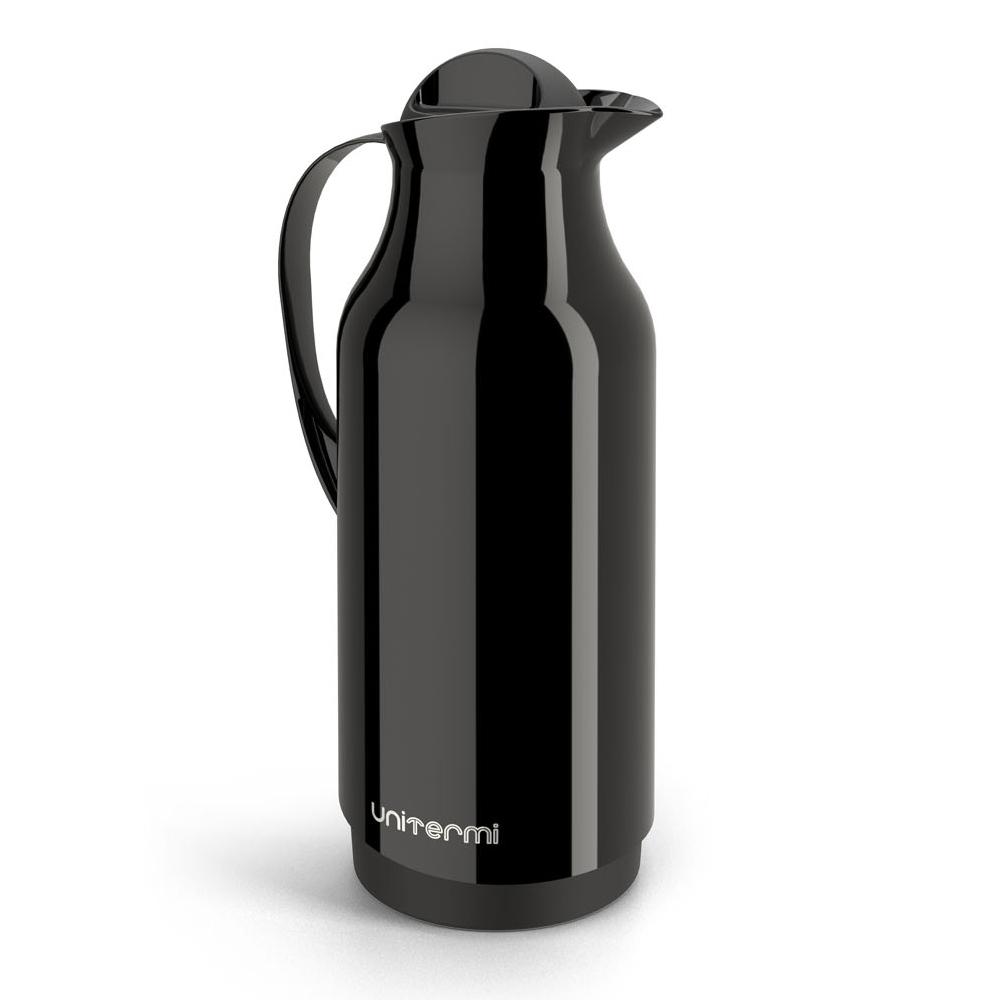 Garrafa térmica de mesa Siena Unitermi 1 Litro Preto