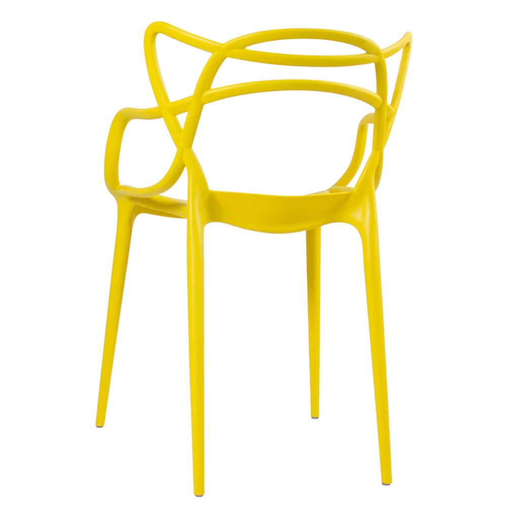 KIT - 8 x cadeiras Masters Allegra - Amarelo