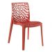 Kit 10 cadeiras Gruvyer jantar cozinha Terracota