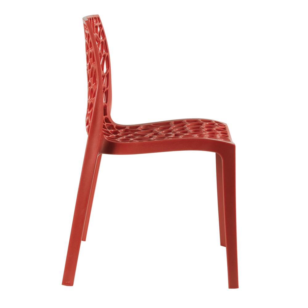 Kit 10 cadeiras Gruvyer jantar cozinha Terracota