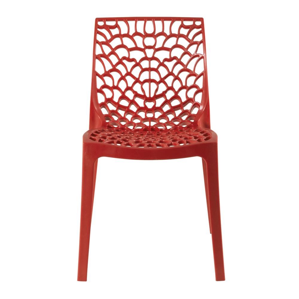 Kit 10 cadeiras Gruvyer jantar cozinha Terracota