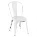 Kit 10 cadeiras Iron Tolix design indutrial jantar cozinha Branco
