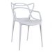 Kit 10 cadeiras Masters Allegra Cinza claro