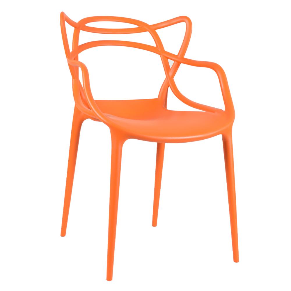 Kit 10 cadeiras Masters Allegra Laranja
