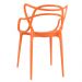 Kit 10 cadeiras Masters Allegra Laranja