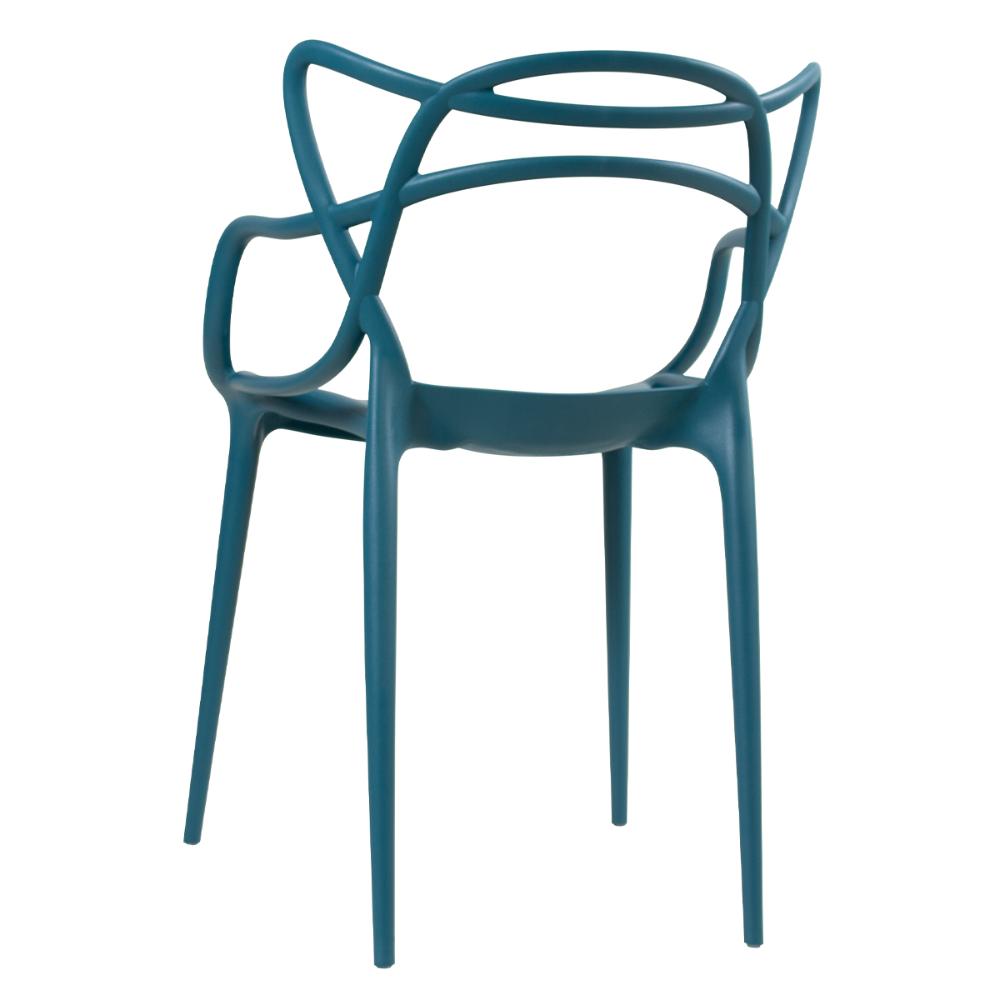 Kit 10 cadeiras Masters Allegra Turquesa