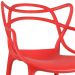 Kit 10 cadeiras Masters Allegra Vermelho