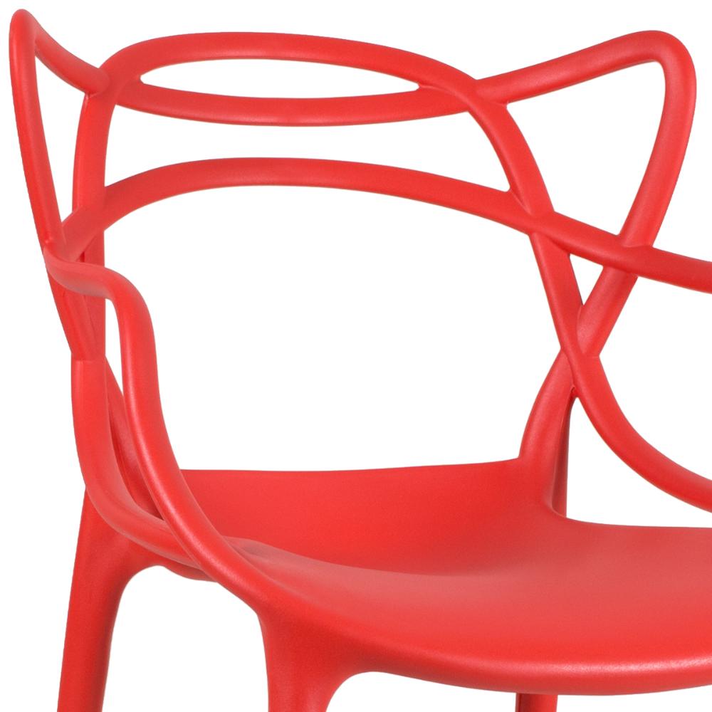 Kit 10 cadeiras Masters Allegra Vermelho