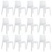 Kit 12 cadeiras Gruvyer Branco