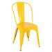 Kit 12 cadeiras Iron Tolix design indutrial jantar cozinha Amarelo