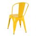 Kit 12 cadeiras Iron Tolix design indutrial jantar cozinha Amarelo