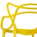 Kit 12 cadeiras Masters Allegra Amarelo