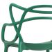 Kit 12 cadeiras Masters Allegra Verde escuro