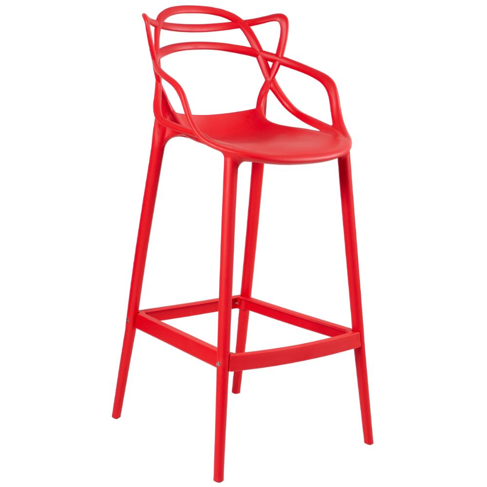 Kit 2 banquetas altas Masters Allegra Vermelho